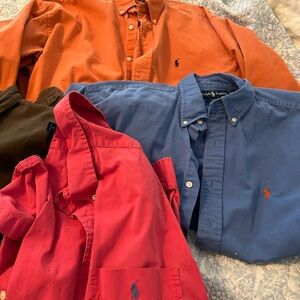 Ralph Lauren shirt lot